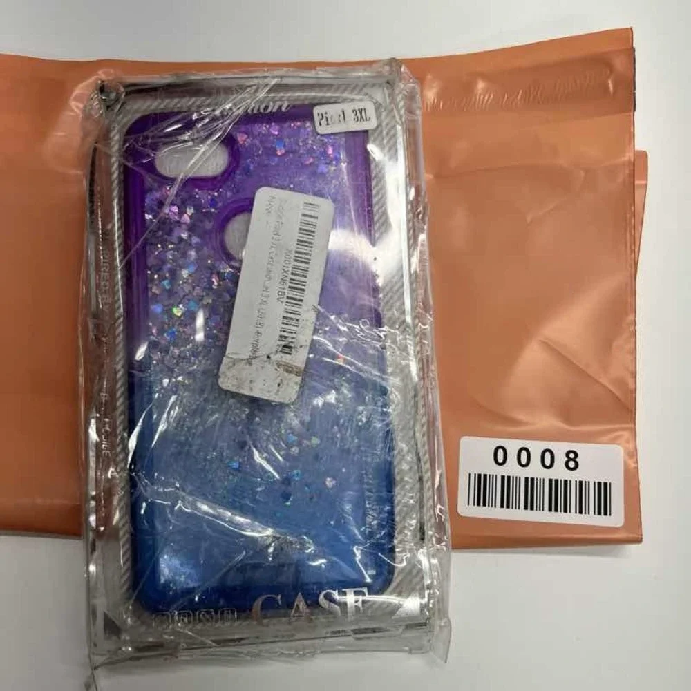 Google Pixel 10 Pro 3XL Case Glitter Liquid Silicone Shockproof Cover #️⃣0008